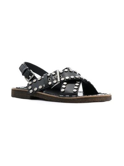 prada sandals fur|prada studded pony skin sandals.